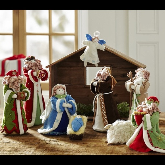 Pottery Barn Kids Other - Pottery Barn Kids felt nativity